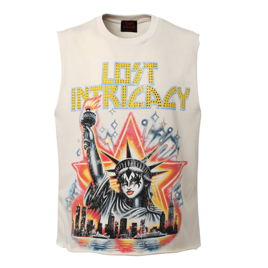 KISS LIBERTY SLEEVELESS SHIRT